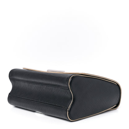 Louis Vuitton Epi Travel Stickers Twist Shoulder Bag MM Black 11 of 13