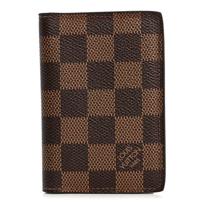 Louis Vuitton Damier Ebene Pocket Organizer NM 1 of 7
