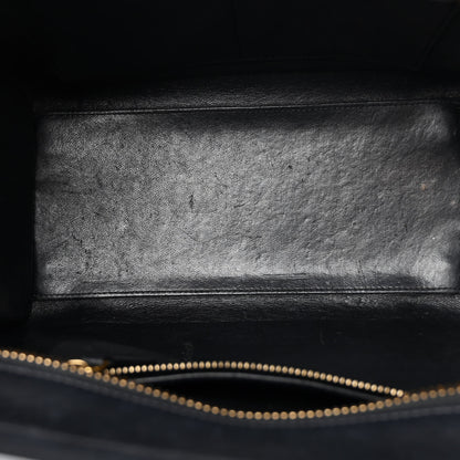 Celine Smooth Calfskin Micro Luggage Black 5 of 11