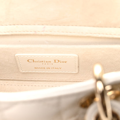 Christian Dior Lambskin Cannage Mini Lady D-Joy Latte 5 of 9