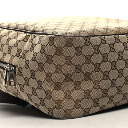 Gucci Monogram Travel Backpack Dark Brown 9 of 10