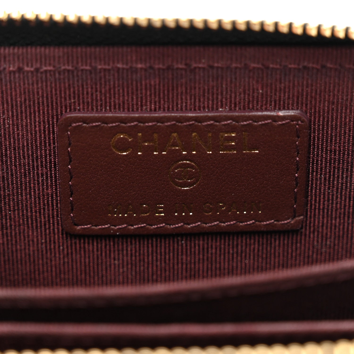 Chanel Caviar Quilted Zip Coin Purse Black 6 of 9