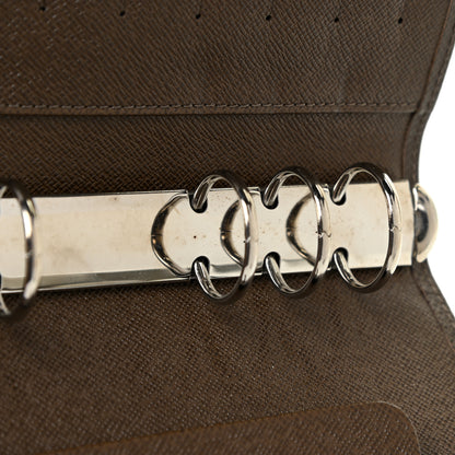 Louis Vuitton Taiga Medium Ring Agenda Cover Acajou 10 of 10