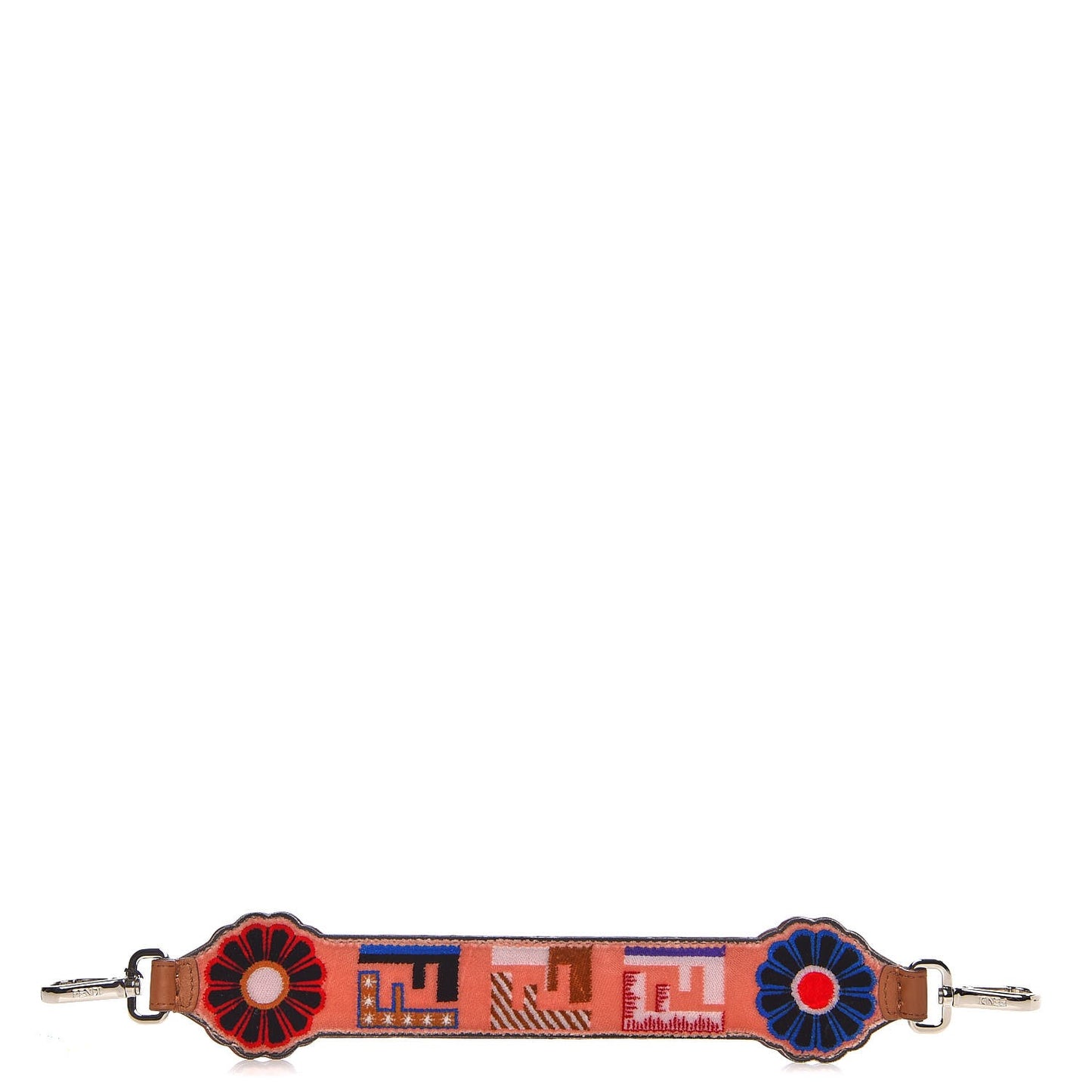 Velvet Fun Fair Mini Strap You Pink Brown Multicolor