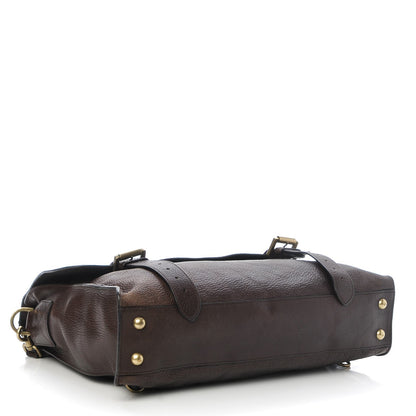 Mulberry Natural Calfskin Ted Convertible Messenger Bag Brown 5 of 8