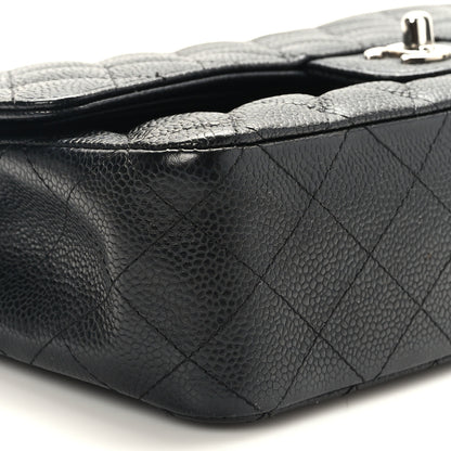 Chanel Caviar Quilted Medium Double Flap Black 7 of 8
