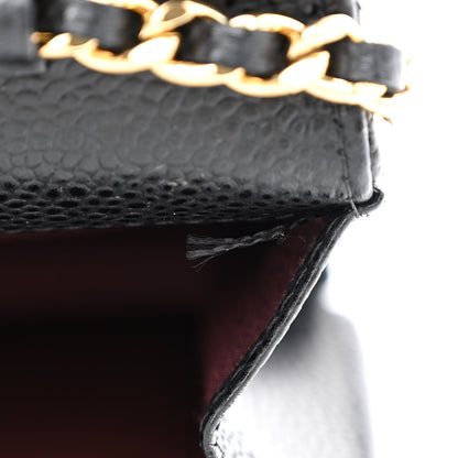 Chanel Caviar Quilted Wallet on Chain WOC Black 14 of 15