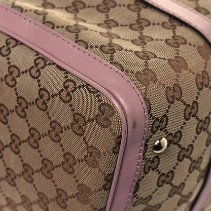 Gucci Monogram Medium Joy Boston Light Pink 6 of 15