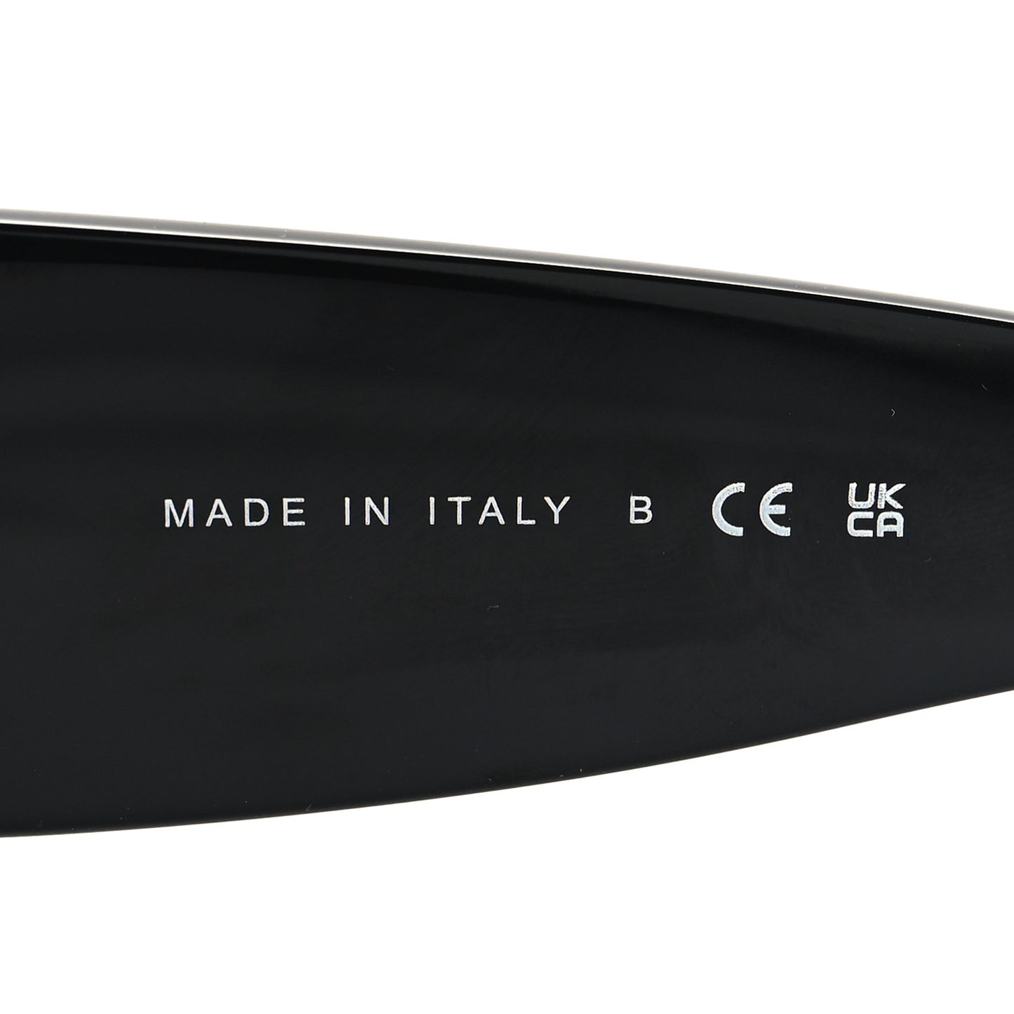 Acetate Rectangle Sunglasses 5435 Black