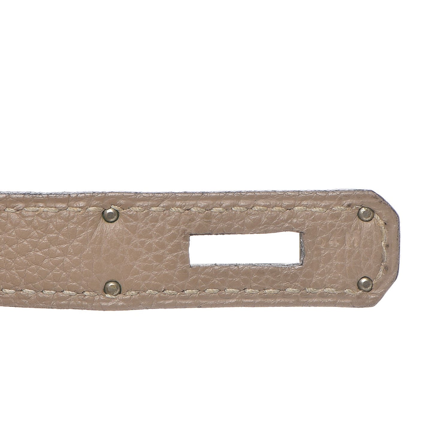 Taurillon Clemence Birkin 40 Gris Tourterelle
