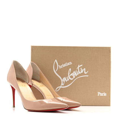 Christian Louboutin Patent Iriza 85 Pumps 39.5 Nude 13 of 13