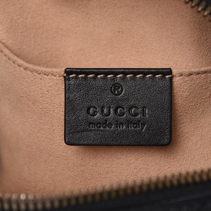 Gucci Calfskin Matelasse GG Marmont Belt Bag 105 42 Black 6 of 7