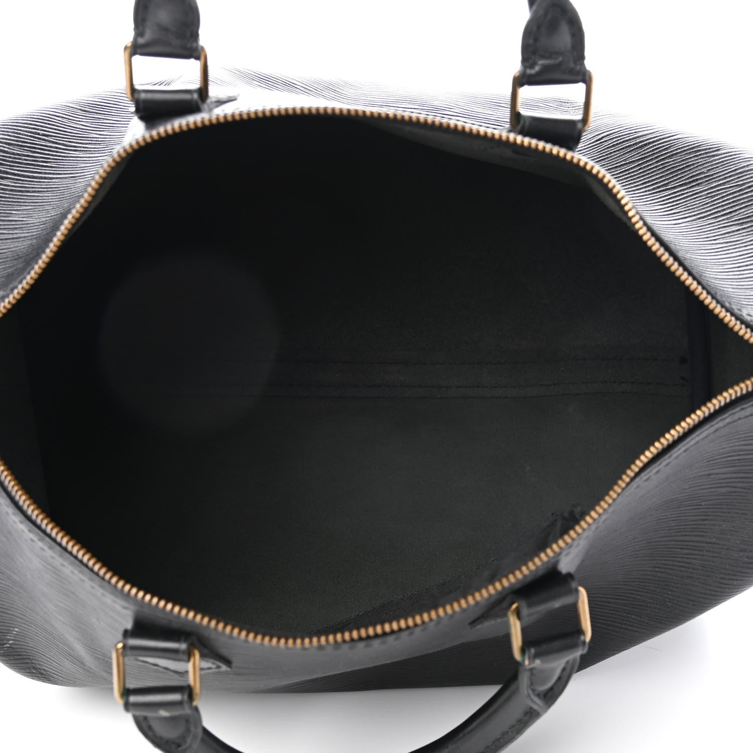 Louis Vuitton Epi Speedy 35 Black 5 of 11