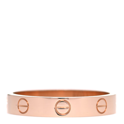 Cartier 18K Pink Gold 3.5mm LOVE Wedding Band Ring 57 8 2 of 10
