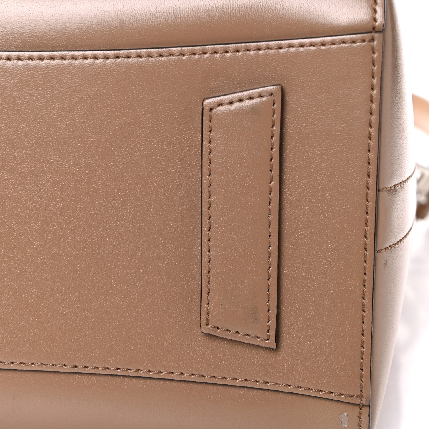 Givenchy Shiny Lord Calfskin Small Antigona Dark Beige 13 of 18