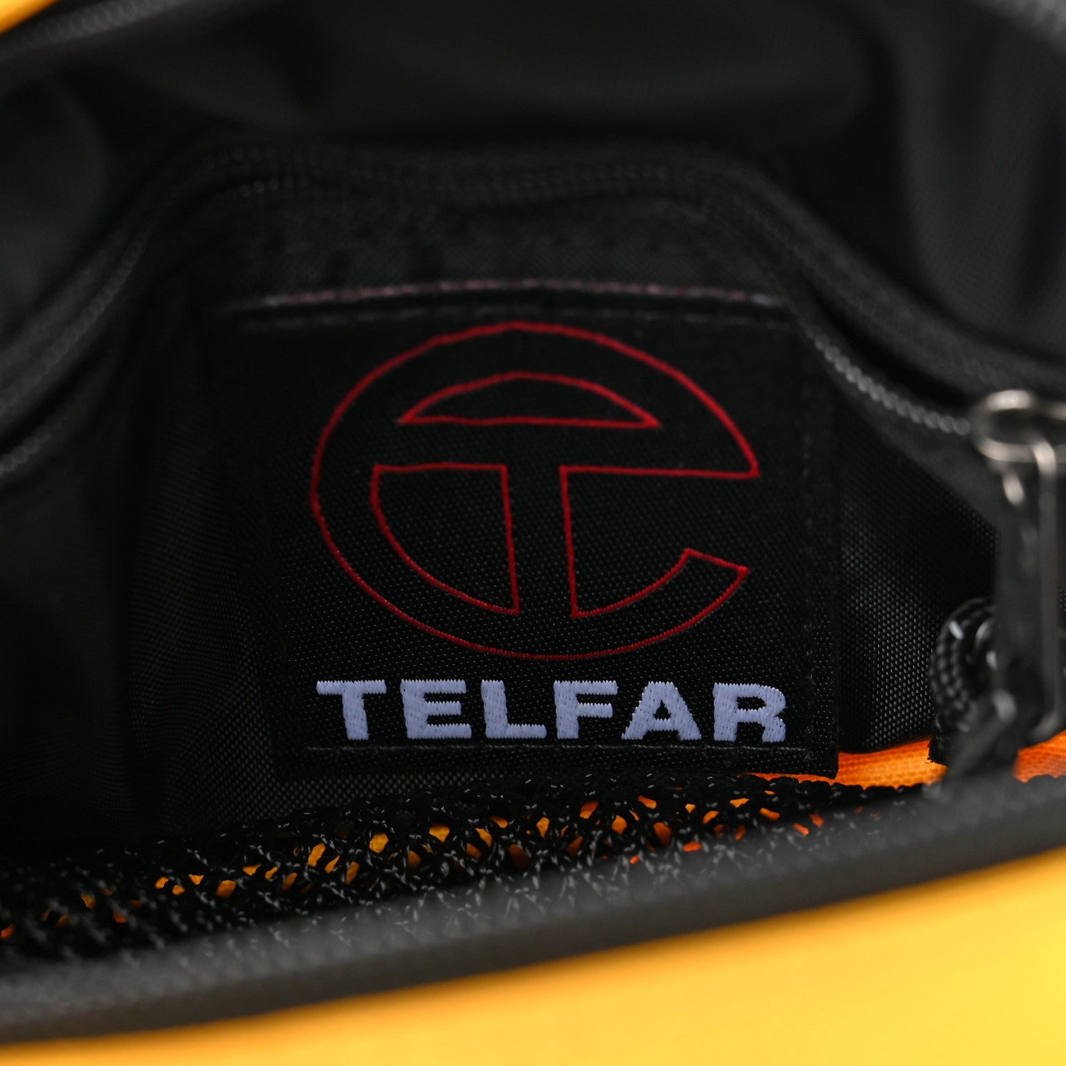 Telfar x EASTPAK Tactical Nylon Circle Bag Yellow 6 of 8