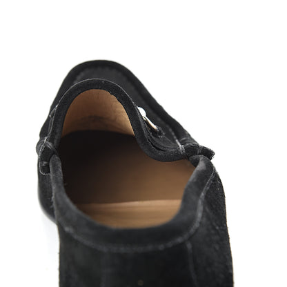 Gucci Suede Mens Horsebit Moccasin Loafers 11 Black 14 of 18