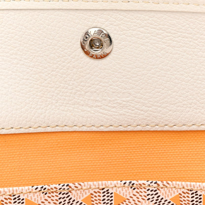 Goyard Goyardine Saint Louis Claire Voie PM White Orange 8 of 15