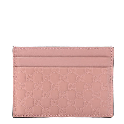 Gucci Microguccissima Card Holder Soft Pink 1 of 5