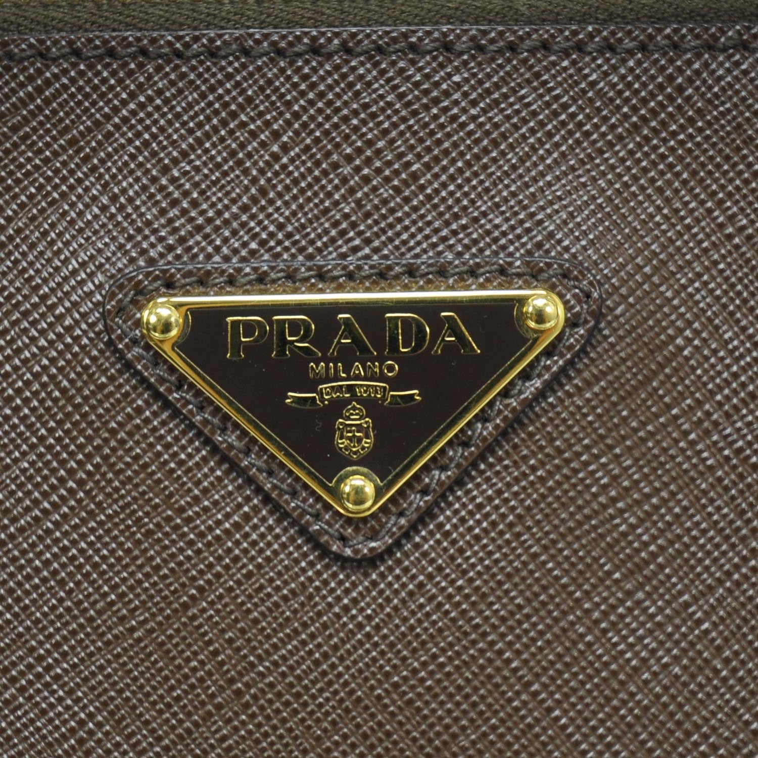 Prada Saffiano Lux Tote Cacao 6 of 9