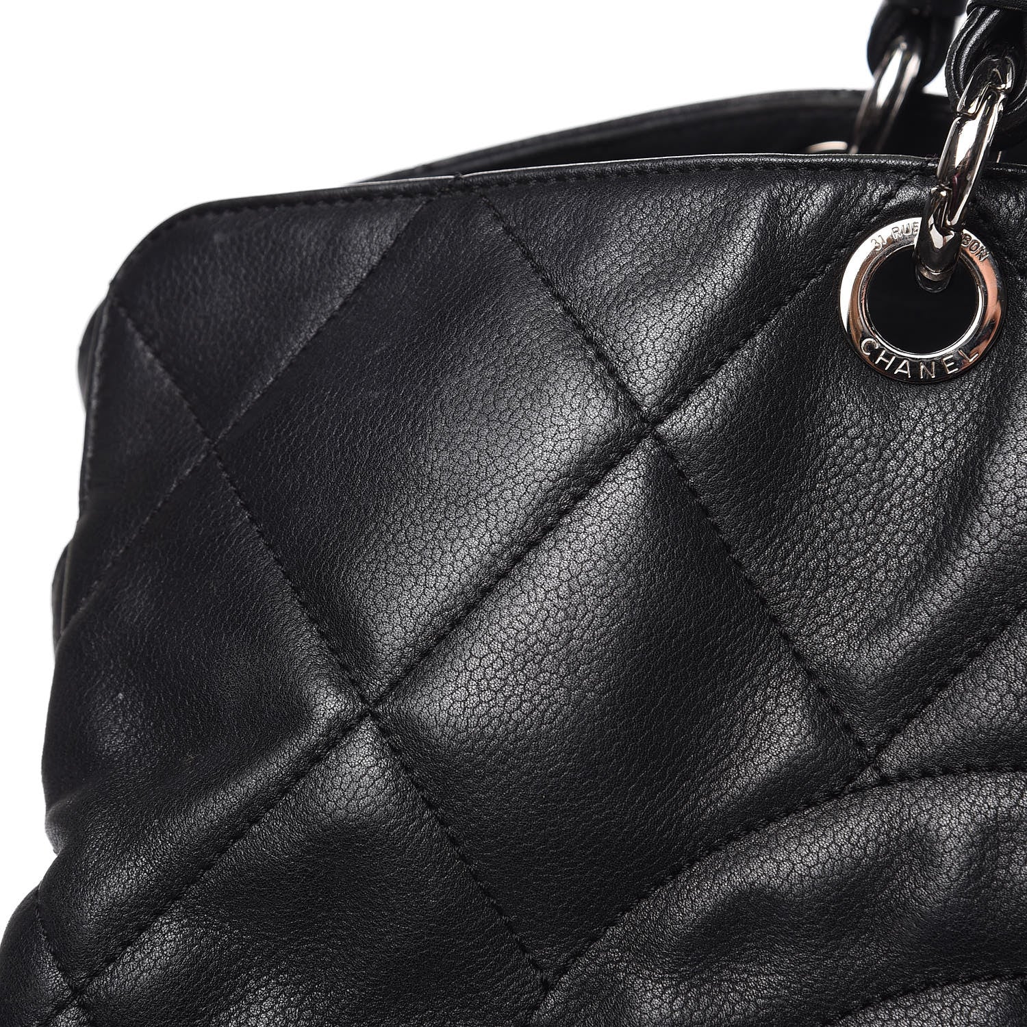 Chanel Soft Caviar Quilted Large Timeless Tote Black 16 of 28
