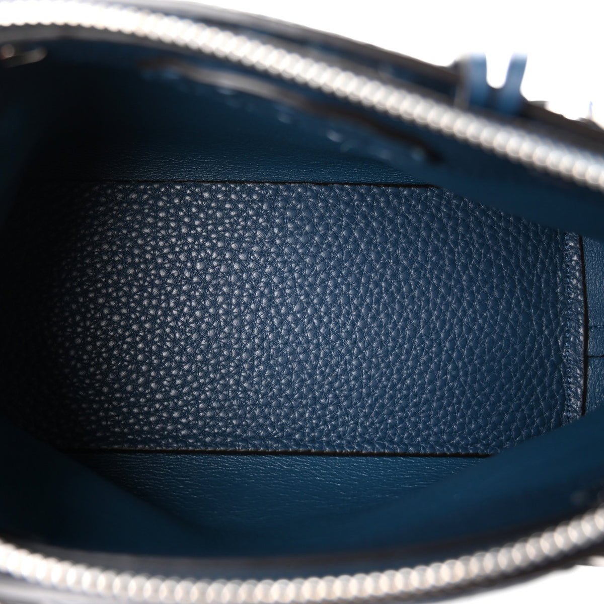 Cuoio Romano Selleria Sintetica Tape Stitch Mini By The Way Boston Bag  Placca Argento