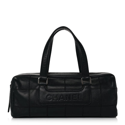 Chanel Caviar Square Stitched Tote Black 1 of 12