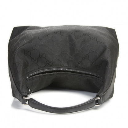 Gucci Nylon Monogram Hobo Black 4 of 9