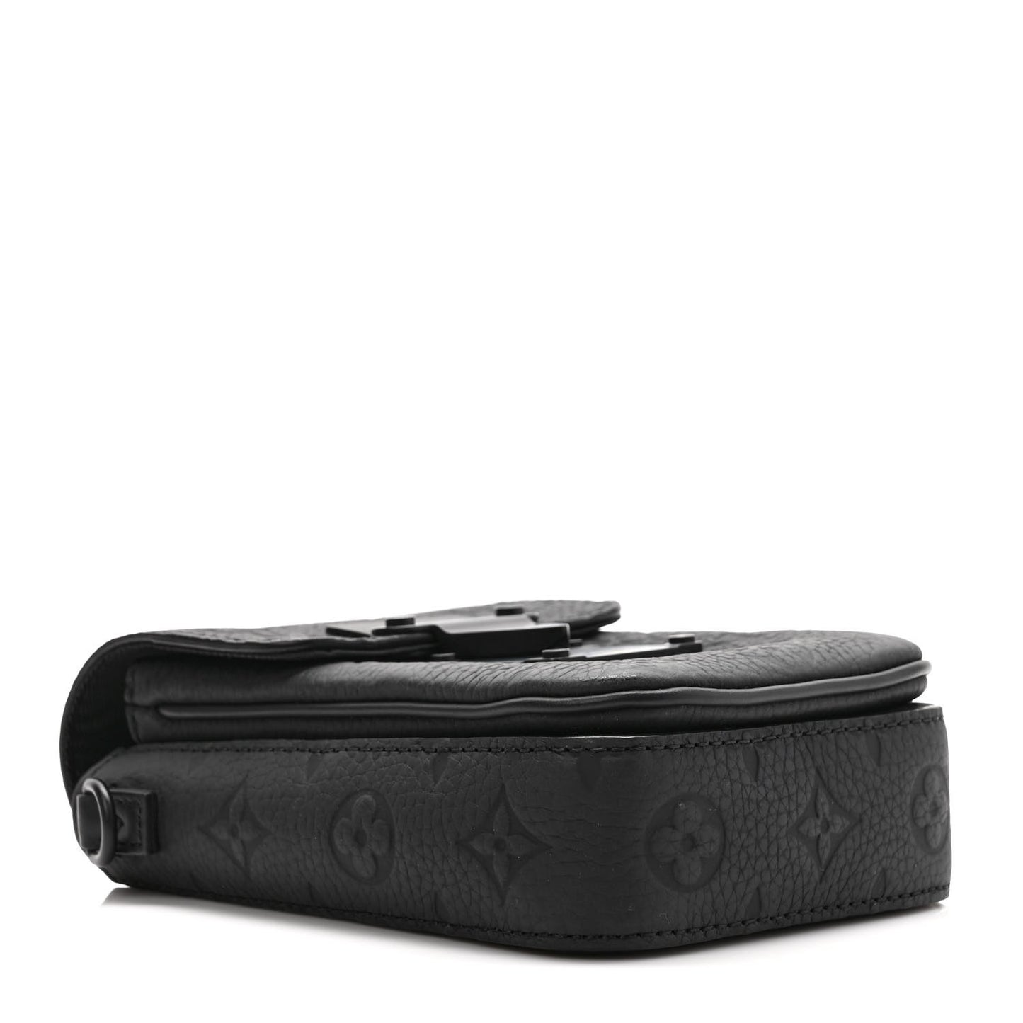 Taurillon Monogram S Lock Wearable Wallet Black
