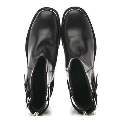 Hermes Calfskin Jaime Ankle Boots 39 Black 2 of 11