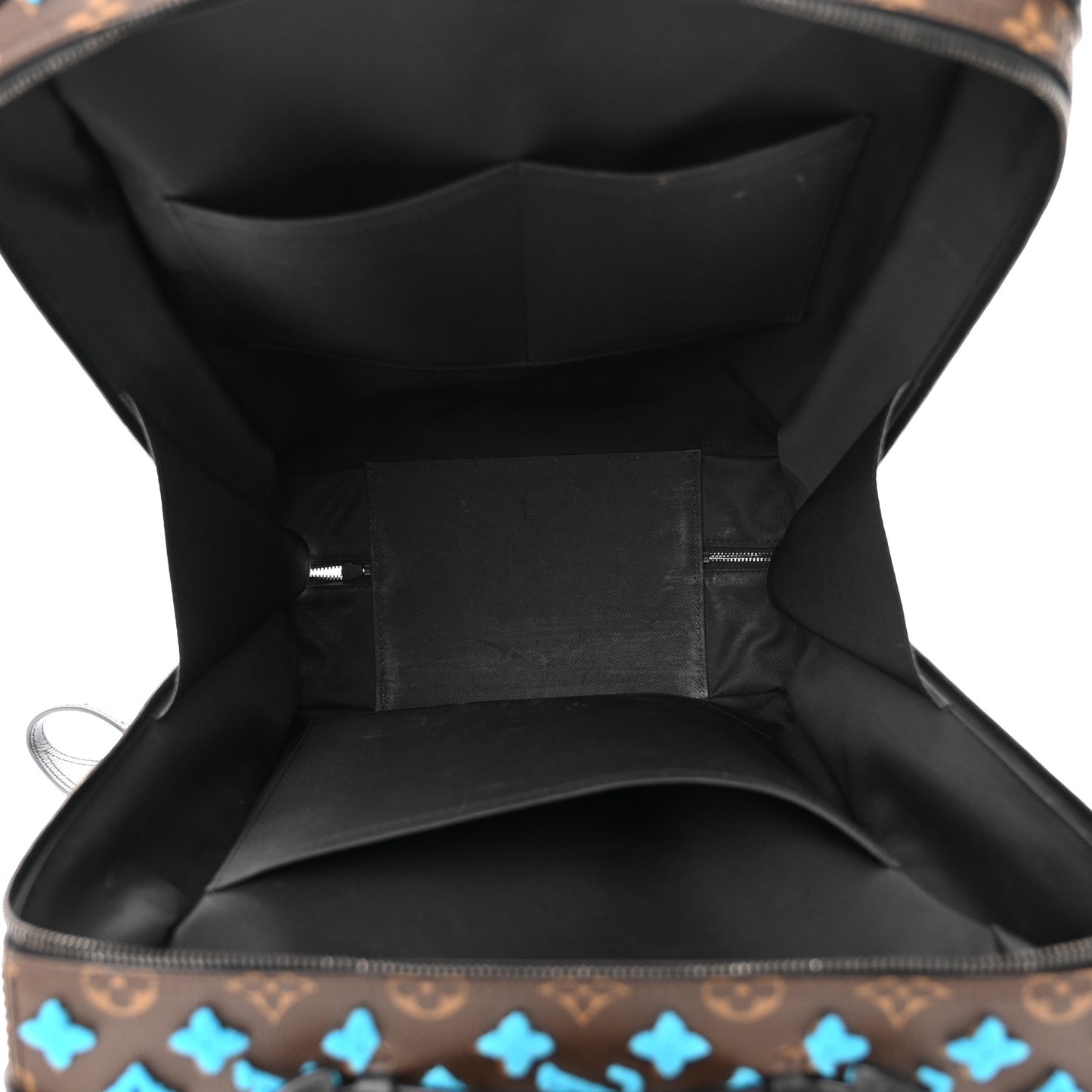 Monogram Tuffetage Soft Trunk Backpack PM Turquoise