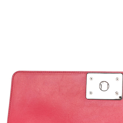 Chanel Lambskin Quilted Medium Boy Flap Fuchsia 17 of 17