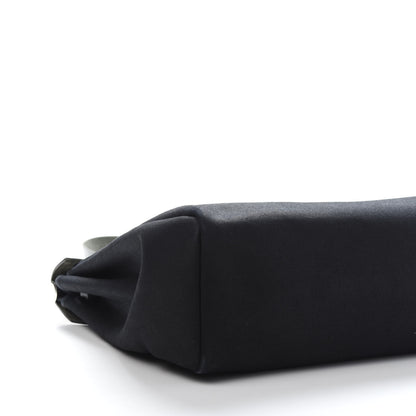Hermes Toile Vache Calfskin Herbag 39 MM Black 10 of 19