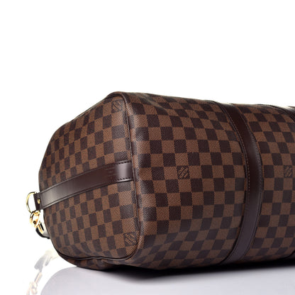 Louis Vuitton Damier Ebene Keepall Bandouliere 45 7 of 8