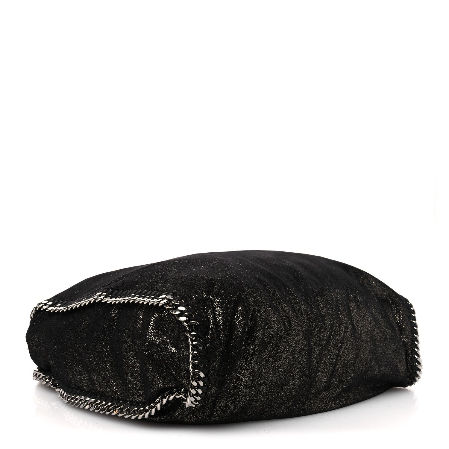Stella McCartney Shaggy Deer Falabella Fold Over Tote Black 5 of 12
