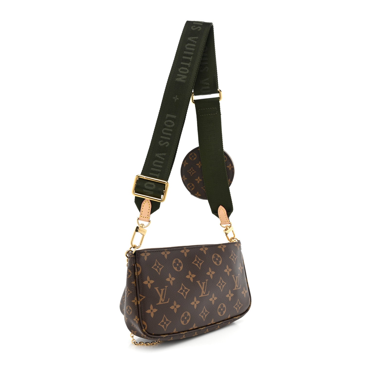 Louis Vuitton Monogram Multi Pochette Accessories Kaki 3 of 12