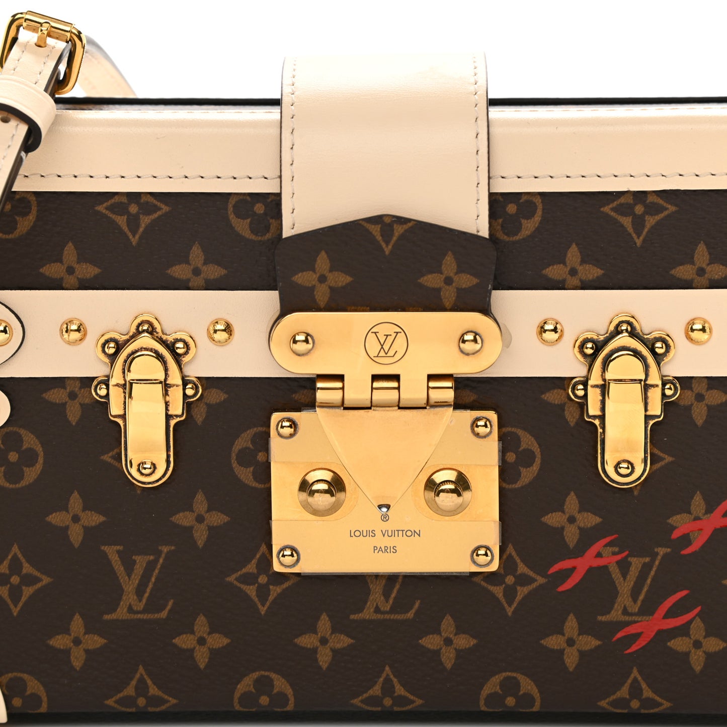 Monogram Petite Malle Cream