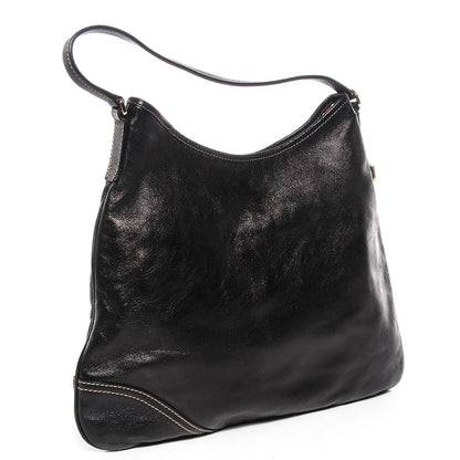 Gucci Leather Medium New Britt Hobo Black 3 of 9