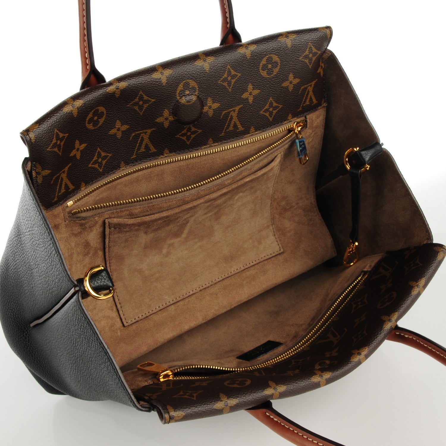 Louis Vuitton Monogram Tote W PM Black 7 of 7
