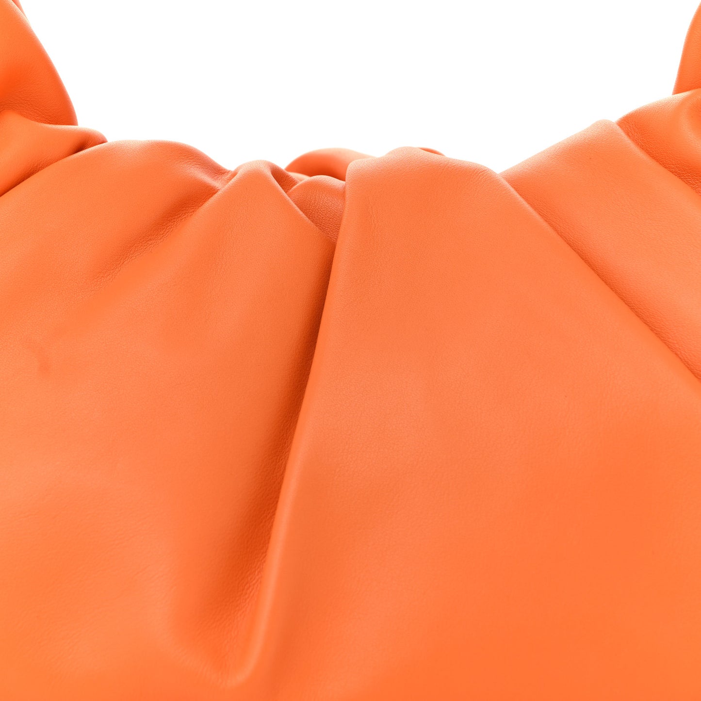 Smooth Butter Calfskin Small The Shoulder Pouch Light Orange