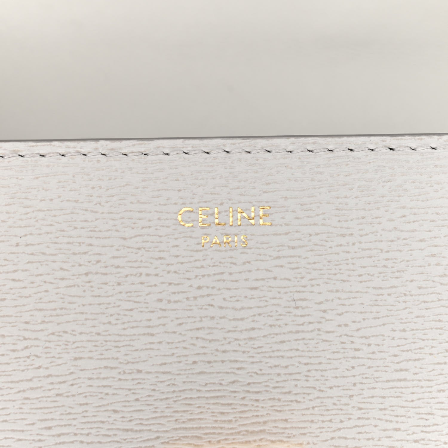 Celine Liege Calfskin Teen Classic Box Flap Bag Pale Grey 6 of 10