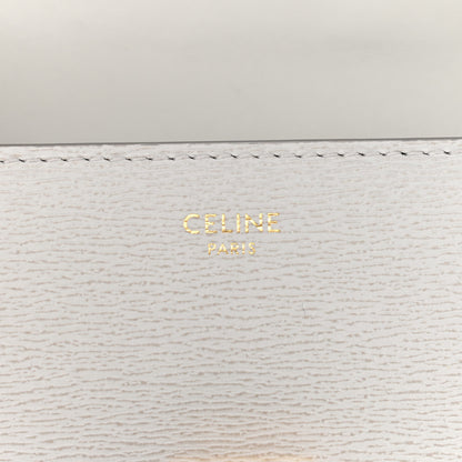Celine Liege Calfskin Teen Classic Box Flap Bag Pale Grey 6 of 10