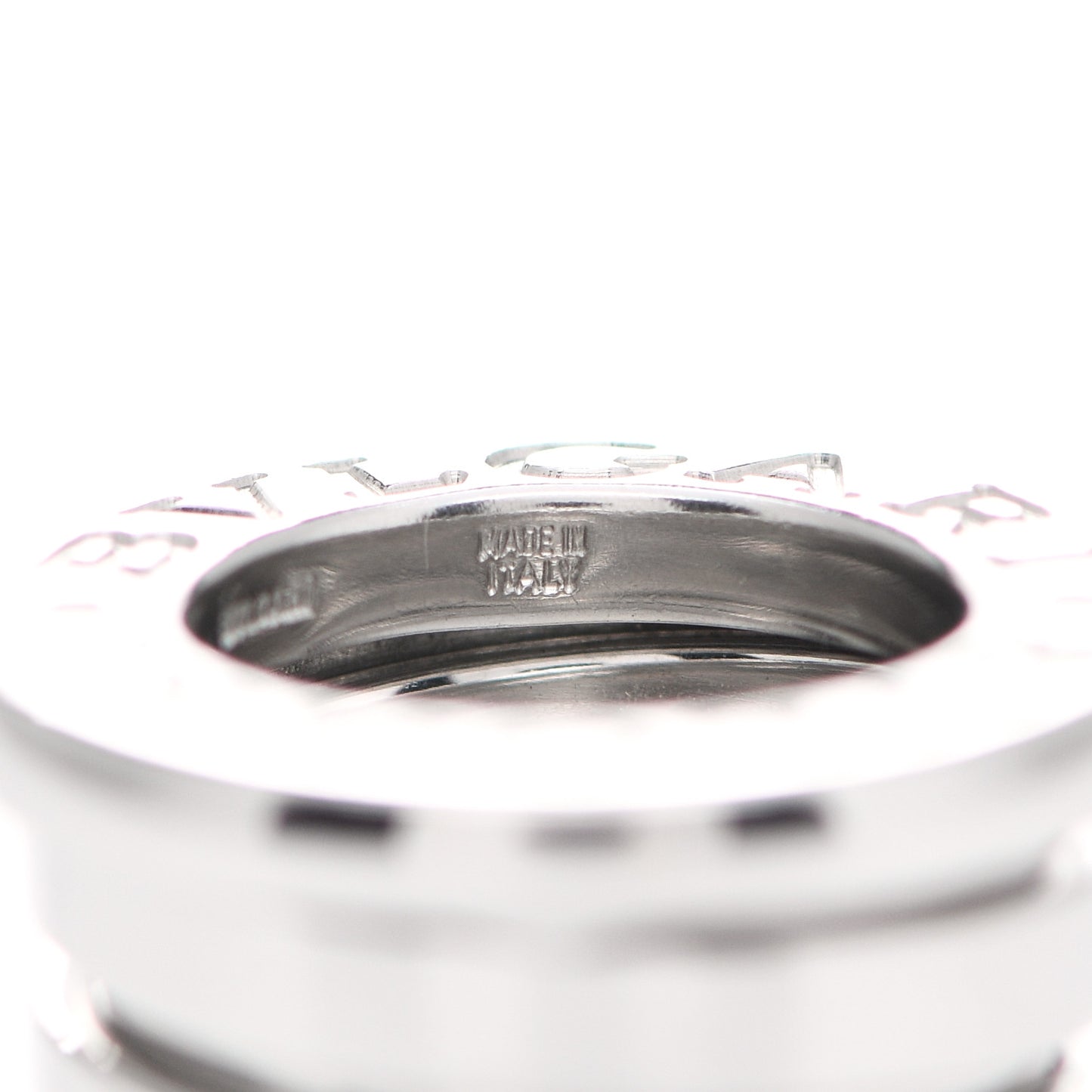 18K White Gold B.Zero1 Pendant