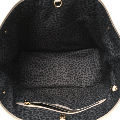 Louis Vuitton Monogram Giant Wild At Heart Neverfull MM Creme 4 of 4