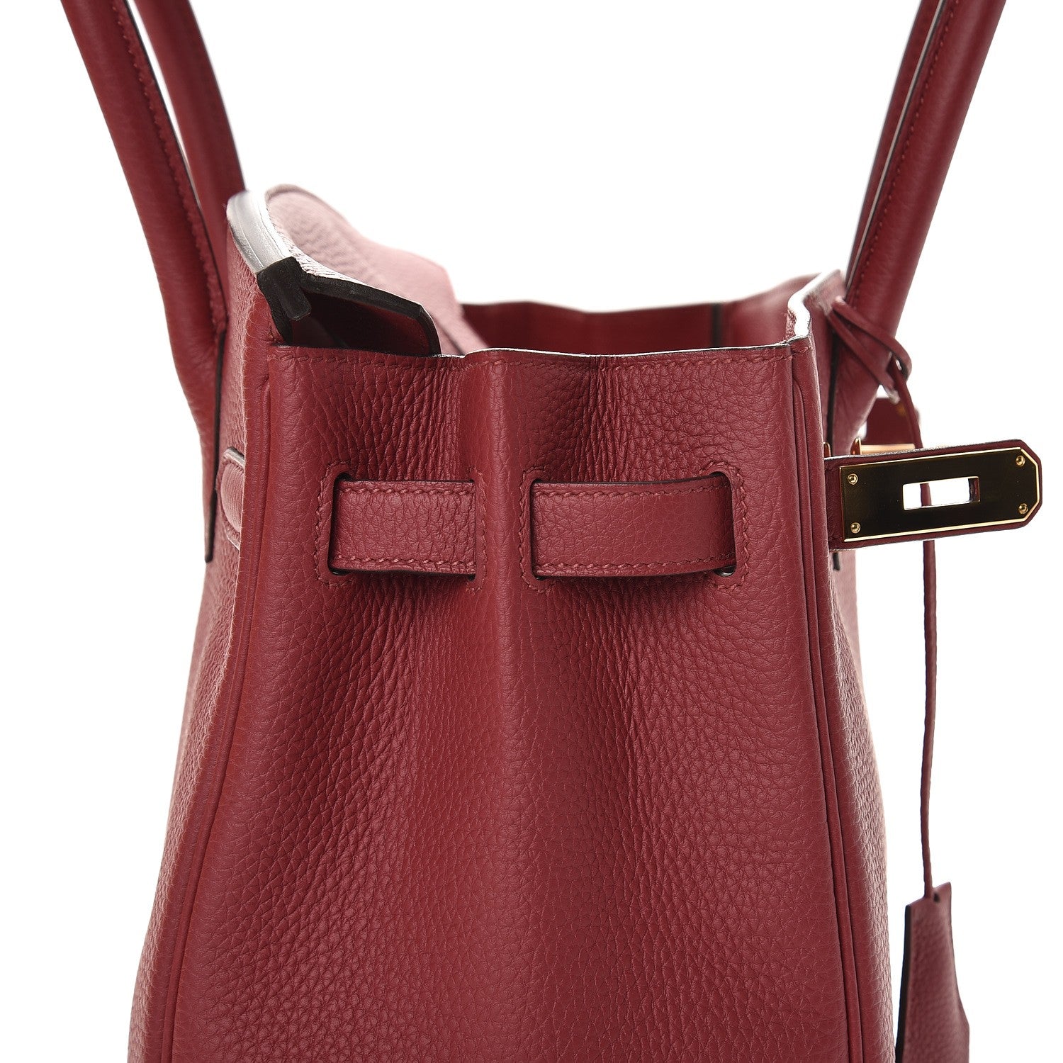 Hermes Togo Birkin 30 Rouge Grenat 8 of 34