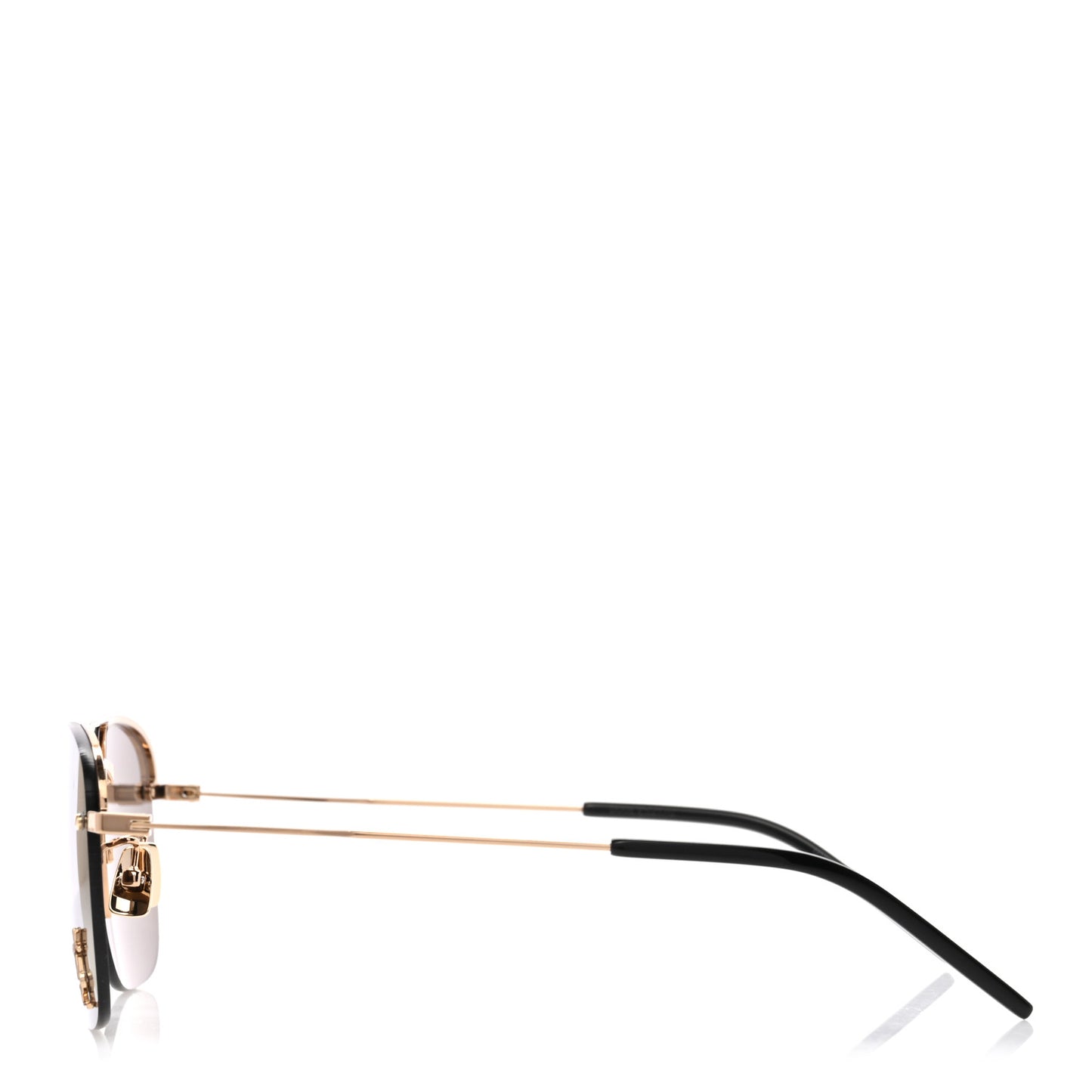 Metal Cat Eye Sunglasses SL 309 Black
