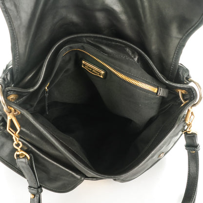 Miu Miu Nappa Matelasse Coffer Hobo Black 5 of 10
