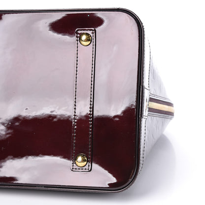 Louis Vuitton Vernis Alma GM Amarante 10 of 13