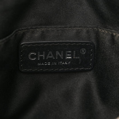 Chanel Calfskin Quilted Small Chic and Soft Shopping Tote Black 8 of 15