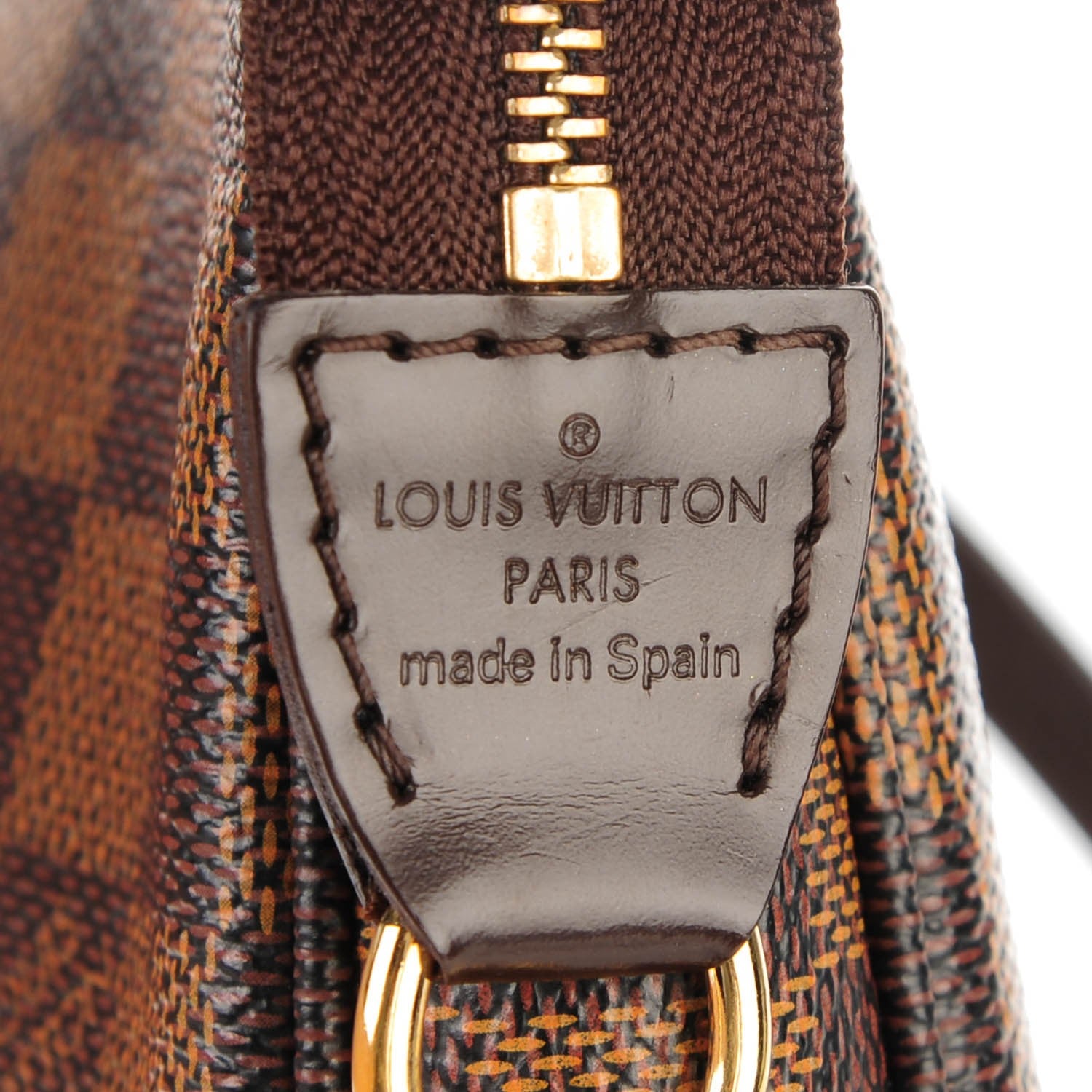 Louis Vuitton Damier Ebene Pochette Accessories NM 6 of 7